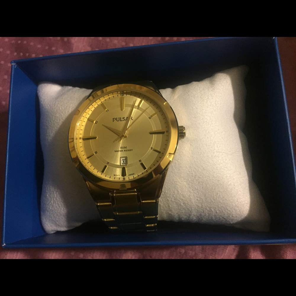 Gold Men's Watch